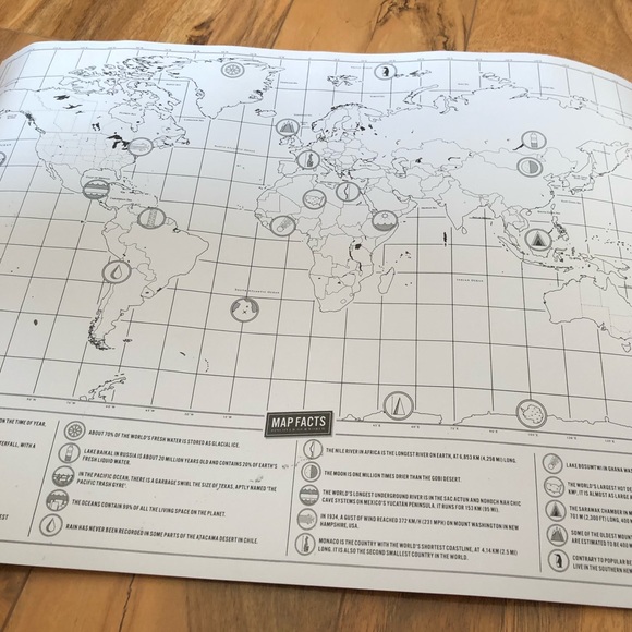 World Scratch Map - Picture 9 of 9